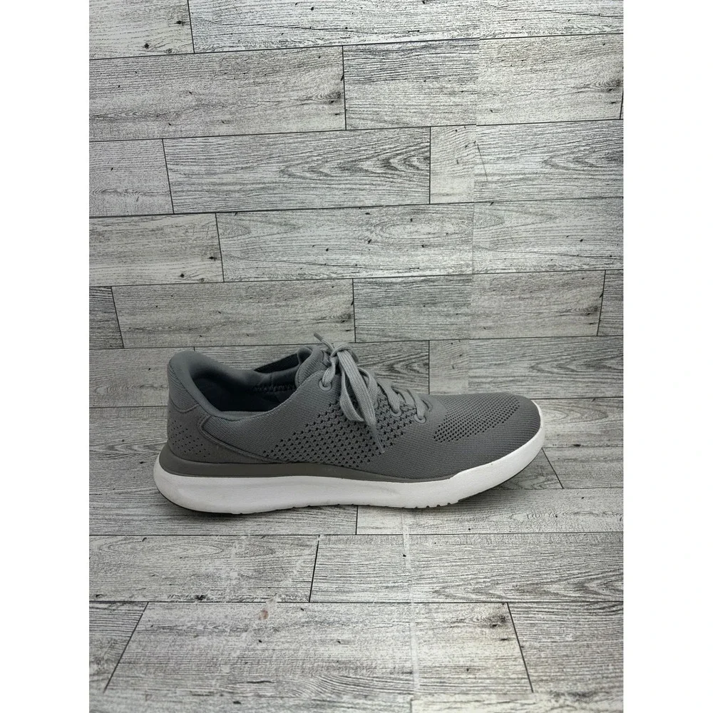 Kizik Lima Storm Gray Hands-Free Slip On Knit Sneakers Men Sz 7.5 Women Sz 9‎